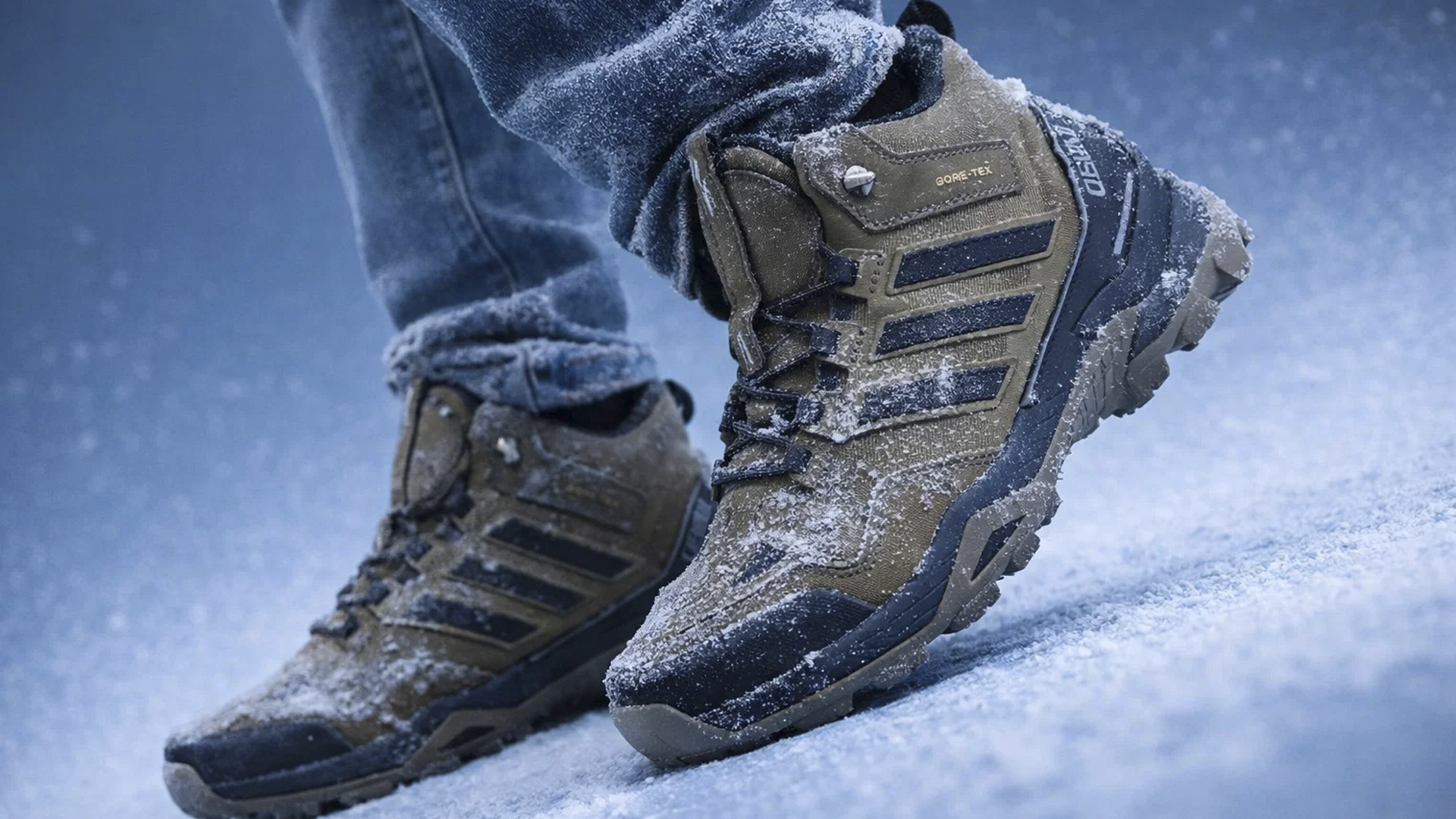 Скидка 65% на зимние кроссовки Adidas Terrex AX4