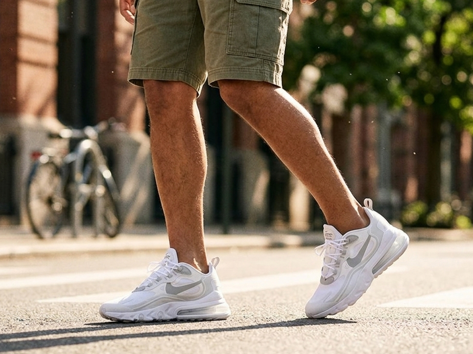Как работает амортизация в Nike Air Max 270 React