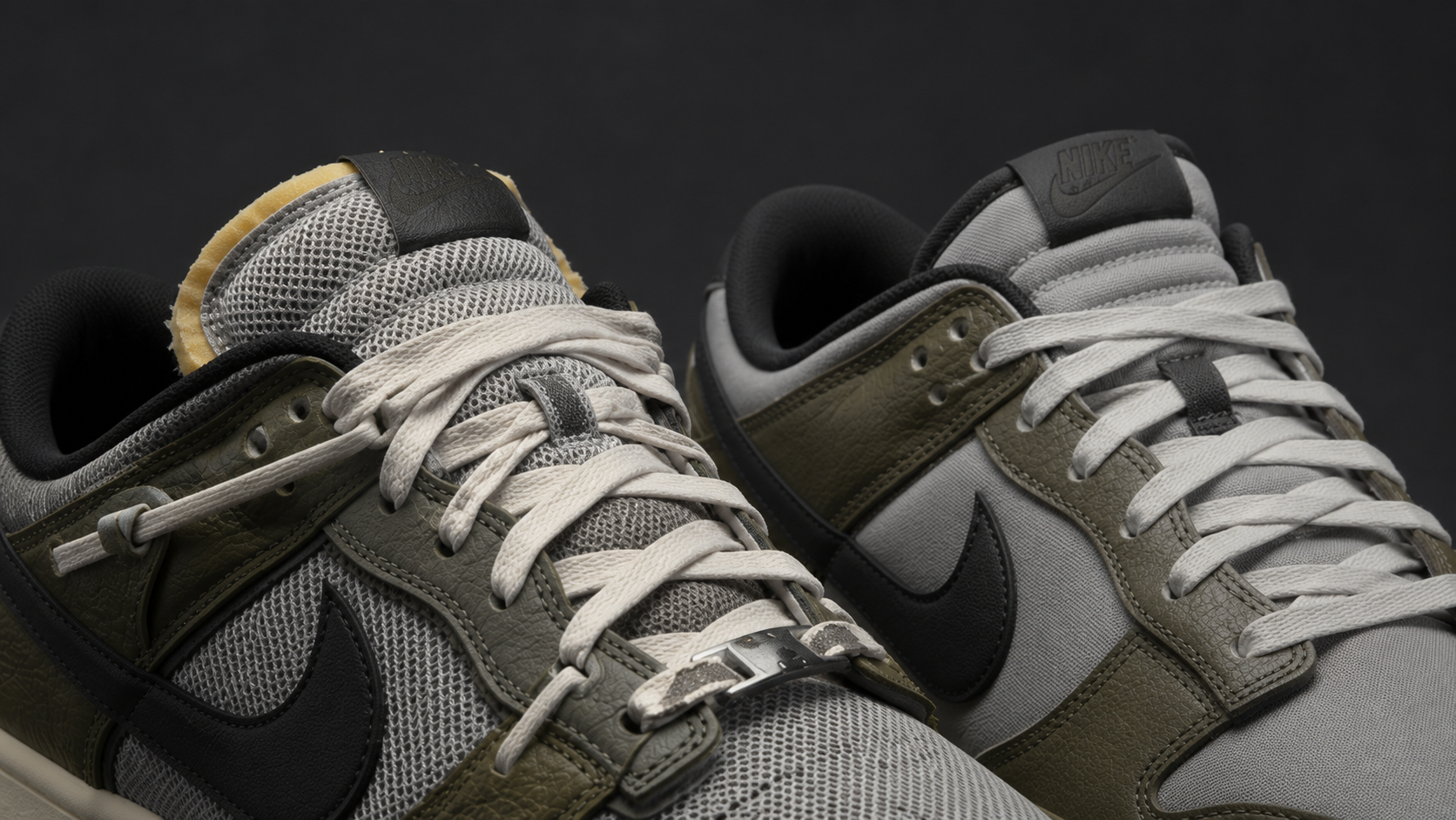 Nike Dunk Low Remastered — боковой профиль и конструкция подошвы