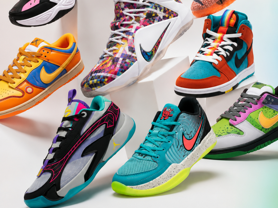 Разноцветные кроссовки Nike: как выбрать и с чем носить
